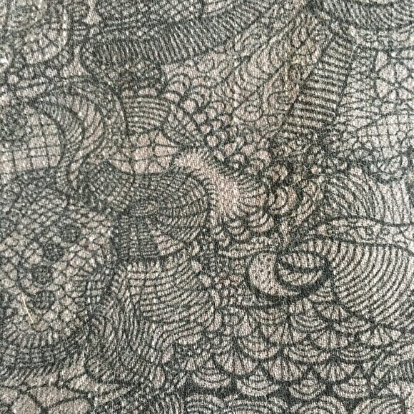 Kenneth Cole Reaction Cotton Paisley & Lace Print Moto Jacket - Picture 8 of 16